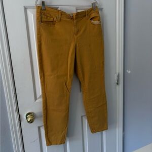 Brand new Mustard Yellow  Denim Leggingfrom Gap